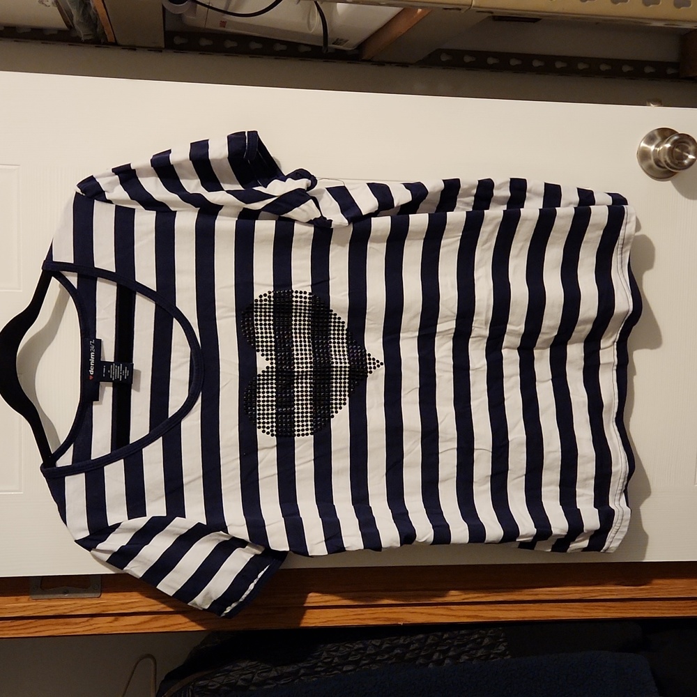 Denim 24/7 Embellished T-shirt